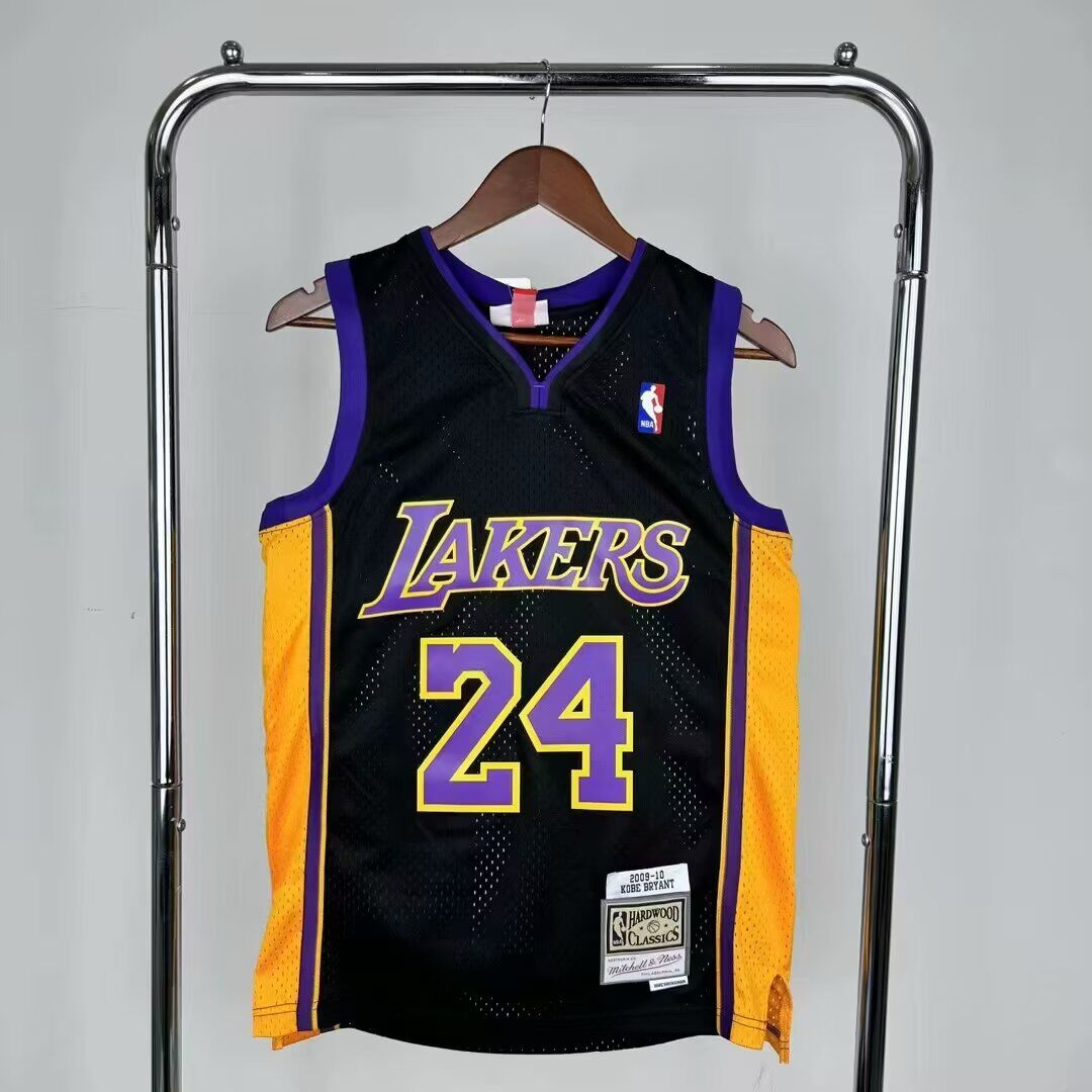 Men Los Angeles Lakers 24 Bryant black 2024 NBA Jersey